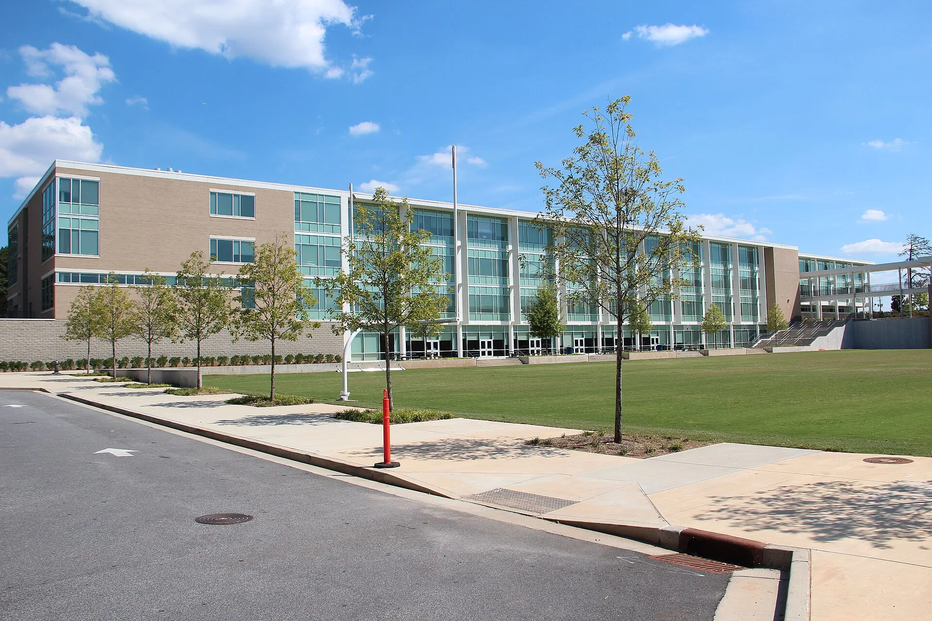 Chamblee High School, which serves most of Brookhaven, in Chamblee