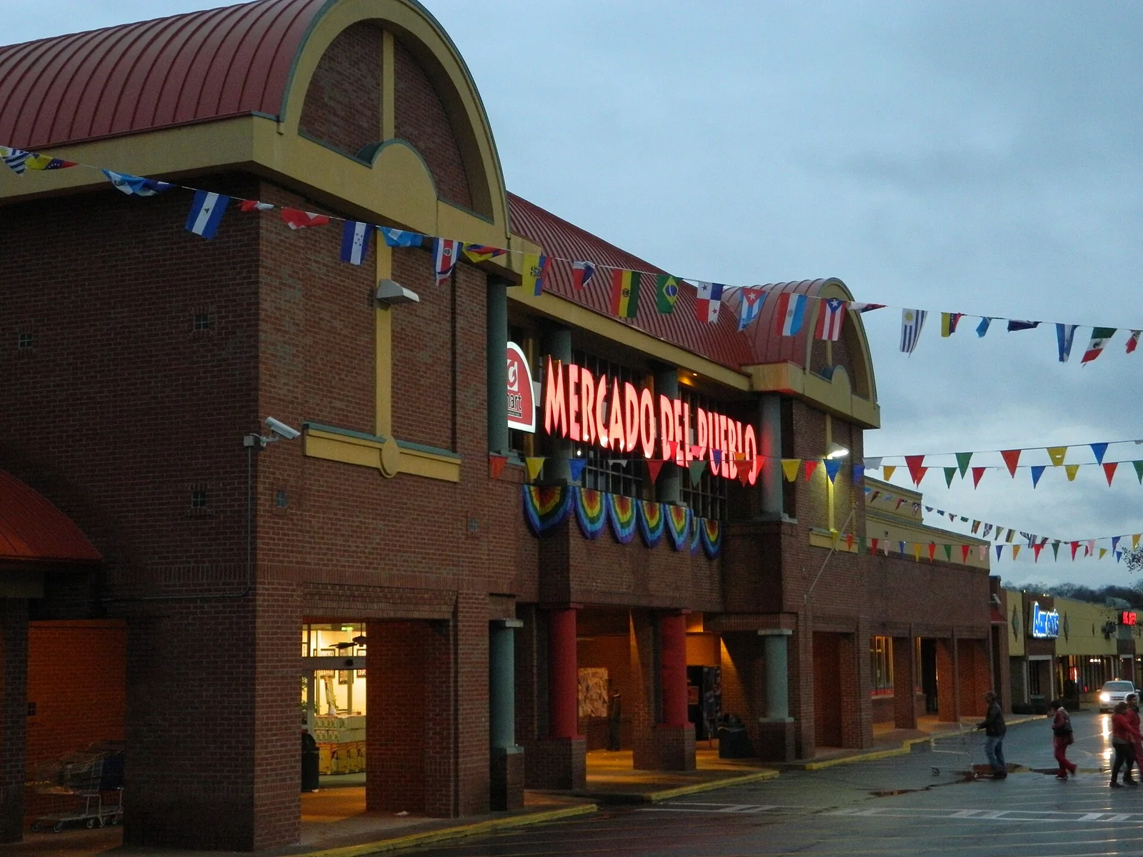Northeast Plaza, a shopping center on Buford Highway in Brookhaven