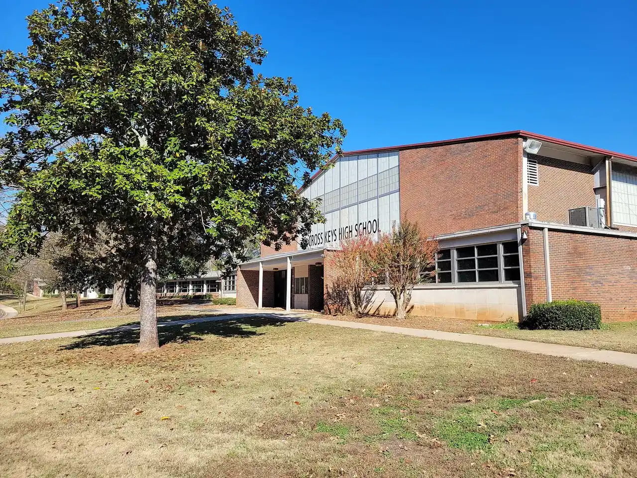 Cross Keys High School on North Druid Hills Road, near Woodward Elementary